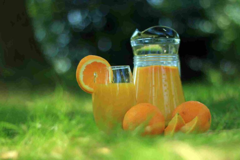 zumo de naranja, saludable