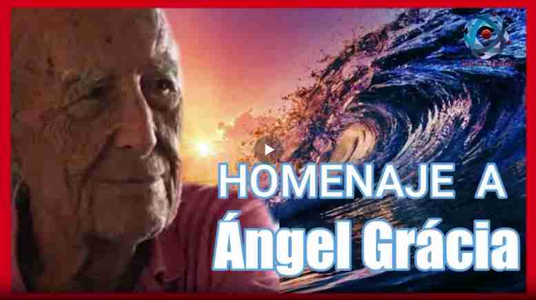 Homenaje a Ángel Grácia, el mayor promotor de los beneficios del Agua de mar.